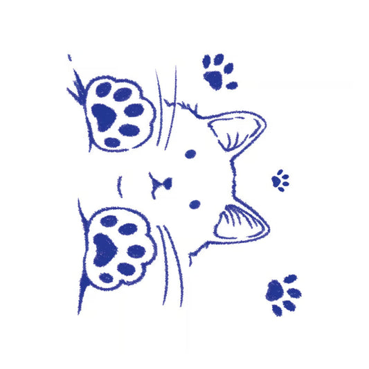 Cat Paw Print Tattoo