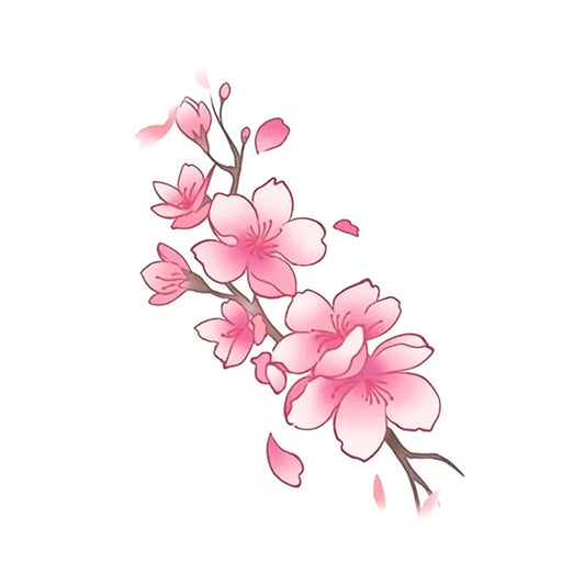 Cherry Blossom Branch Tattoo