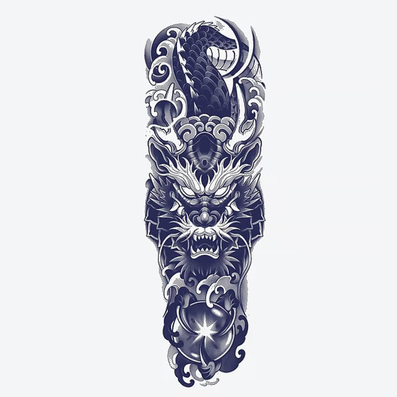 Dragon Sleeve Tattoo