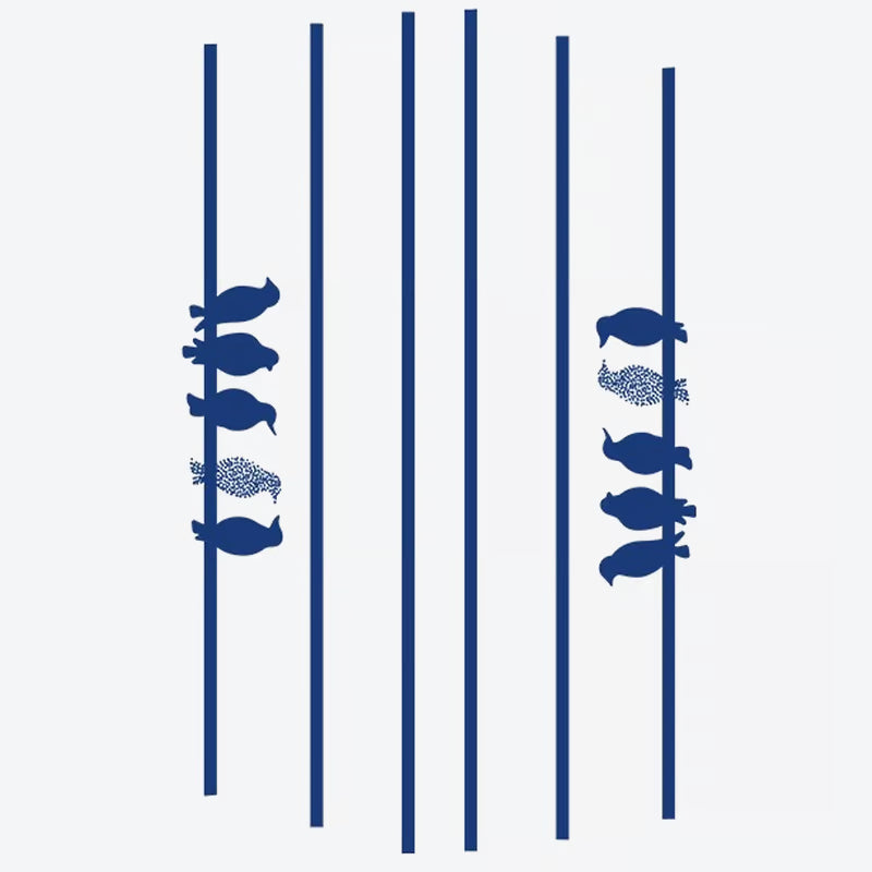 Creative Lines And Silhouettes Tattoo