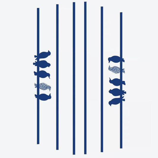 Creative Lines And Silhouettes Tattoo