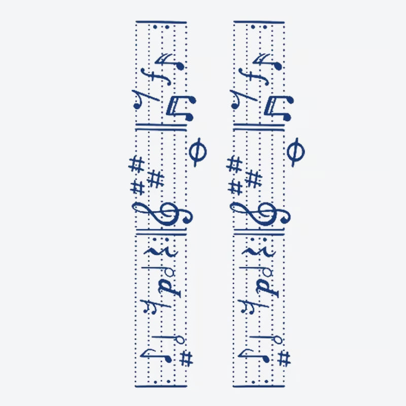 Musical Notation Melody Tattoo