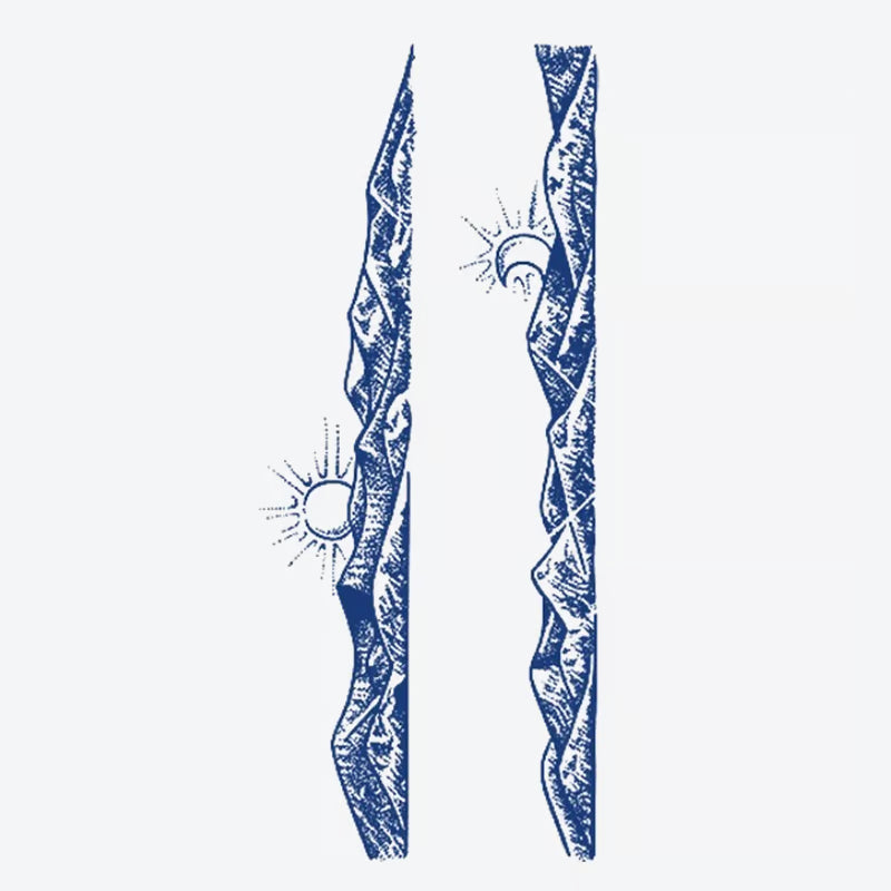 Mountain Sunlight Tattoo