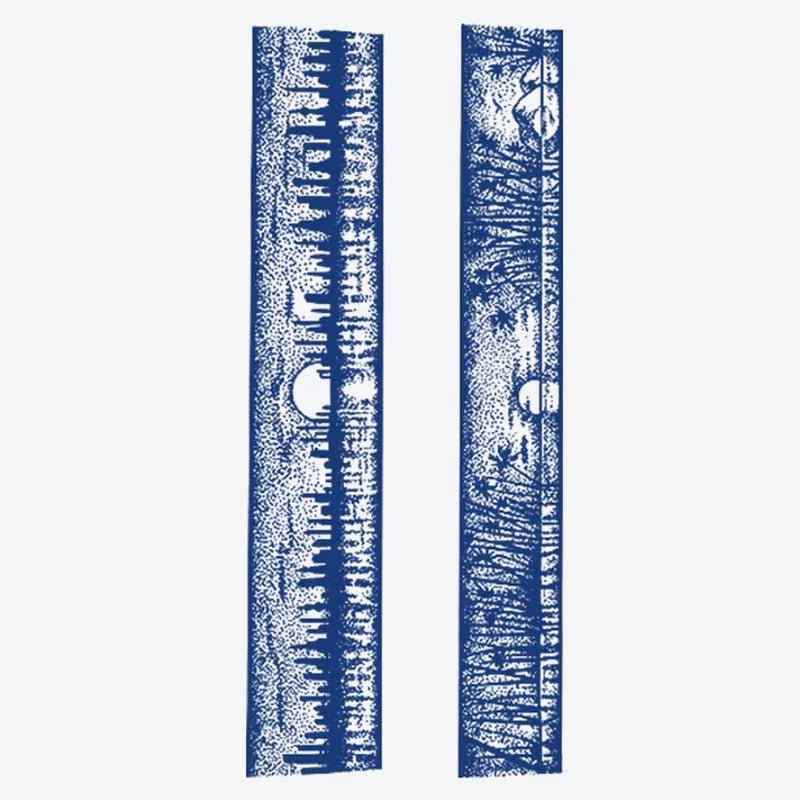 Mountain Silhouette And Celestial Tattoo