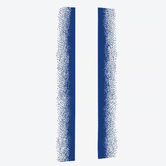 Gradient Blue Line Tattoo