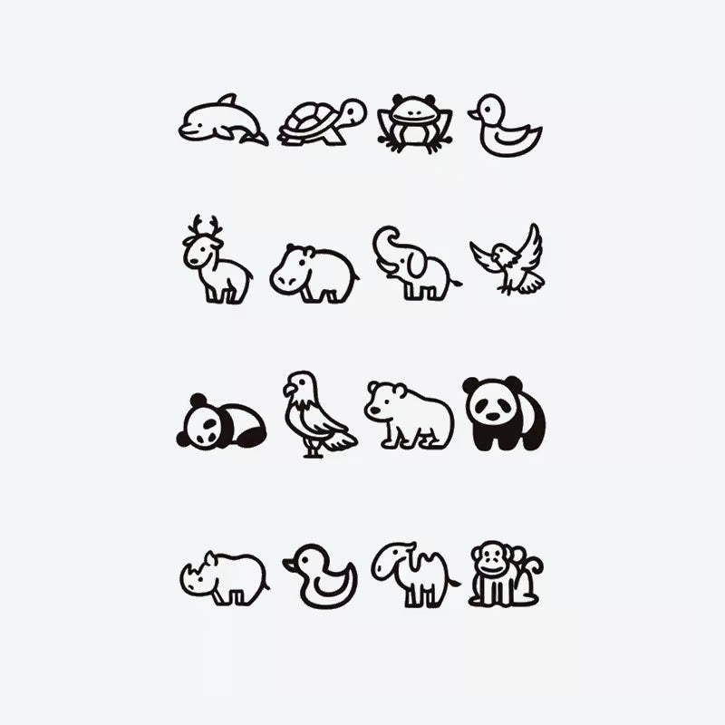 Animal Finger Tattoo