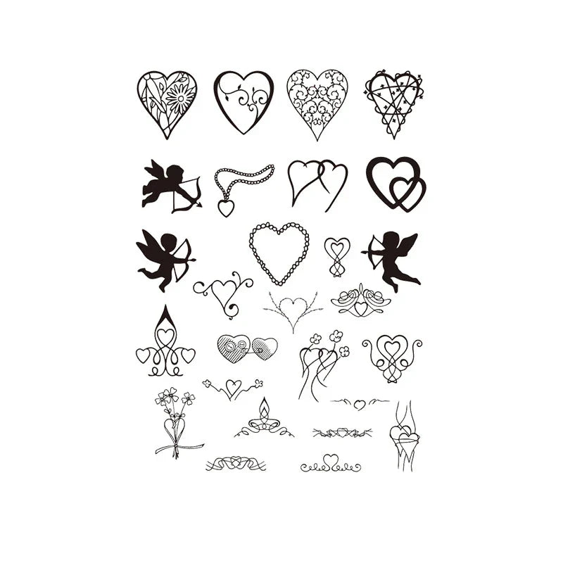 Heart Angel Tattoo