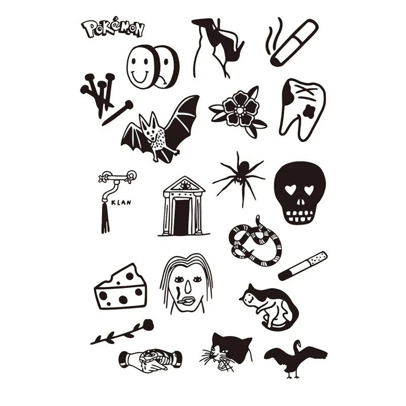 Eclectic Symbol Series Tattoo