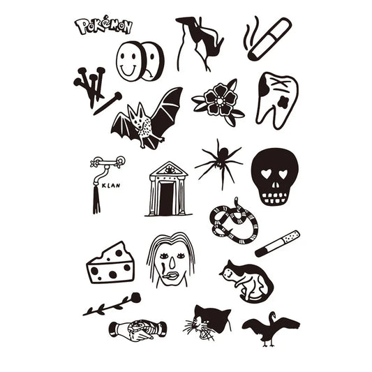 Eclectic Symbol Series Tattoo
