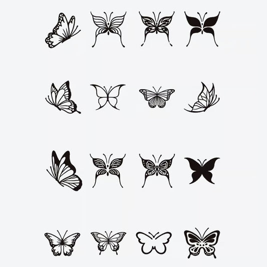 Butterfly Finger Tattoo