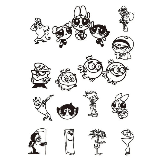 Cartoon Character Series Tattoo