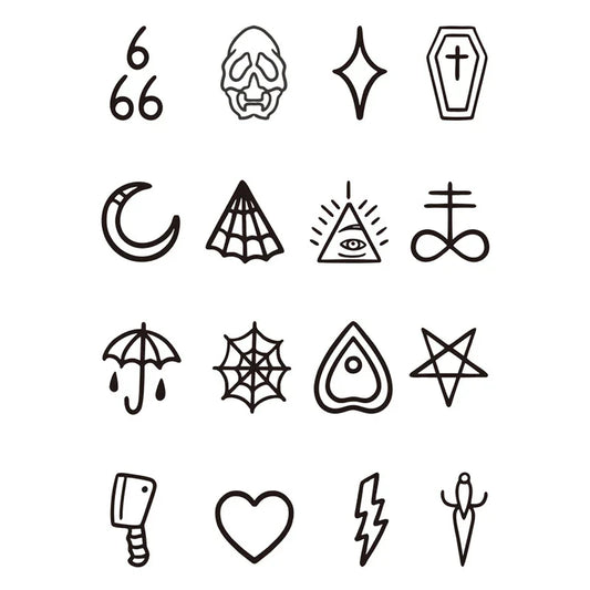 Symbolic Sketches Tattoo