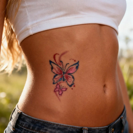 Serenade Butterfly Tattoo