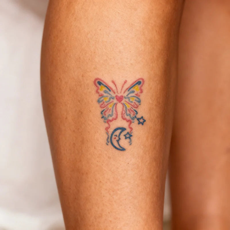Serene Butterfly Tattoo