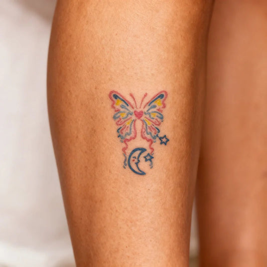 Serene Butterfly Tattoo
