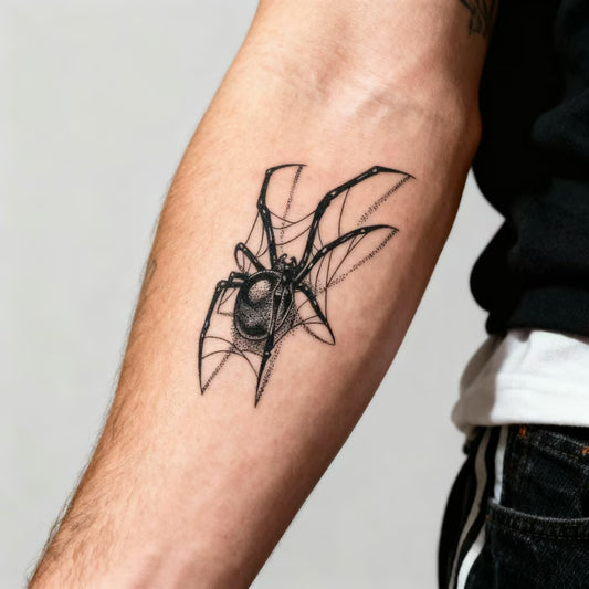 Spider Web Tattoo