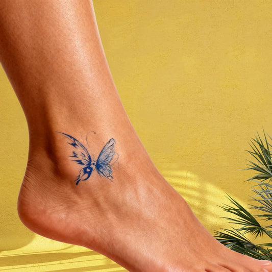 Starlit Butterfly Tattoo