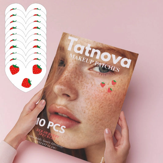 Strawberry Face Tattoo