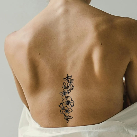 Striving Flower Tattoo