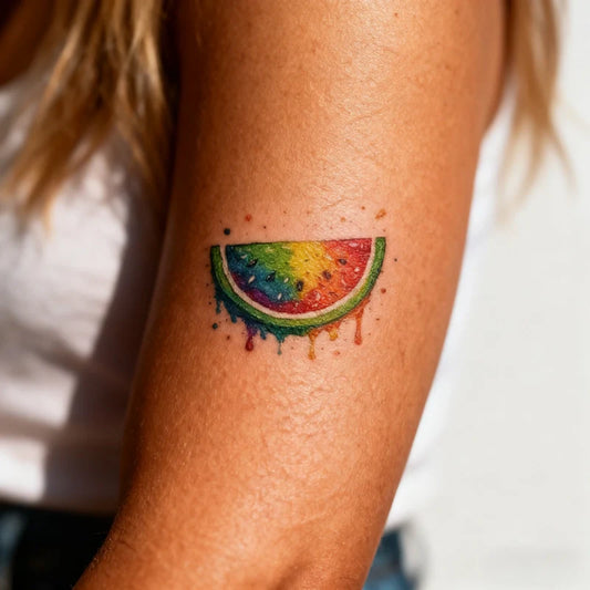 Summer Watermelon Tattoo