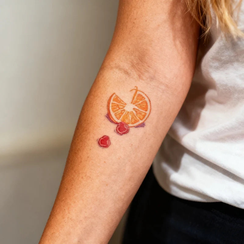Sunlit Orange Tattoo