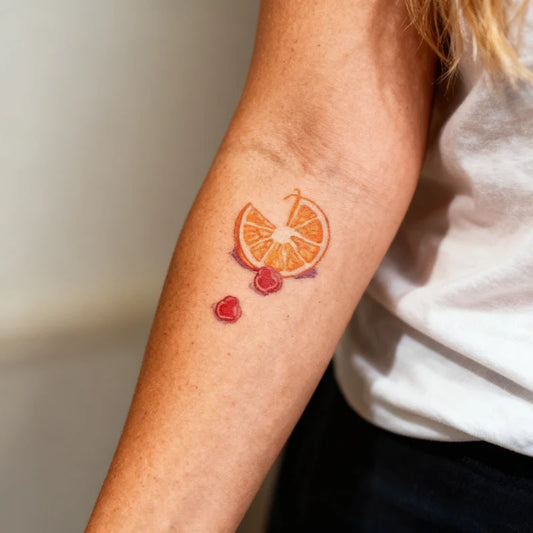Sunlit Orange Tattoo