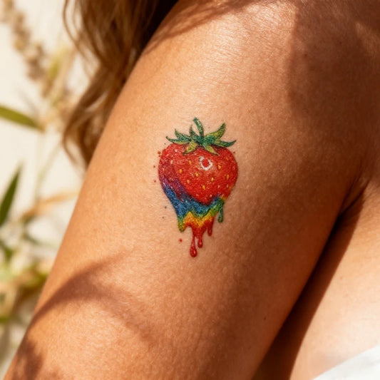 Sweet Strawberry Tattoo