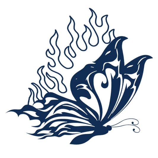 The Burning Butterfly Tattoo