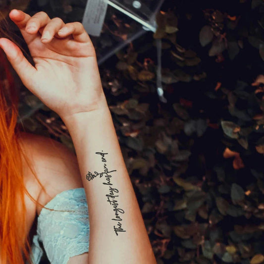 The Longest Day Has An End Tattoo