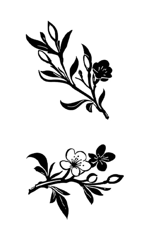 Two Leaves Tattoo