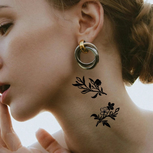 Two Leaves Tattoo