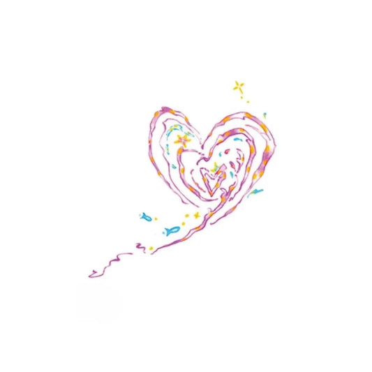Blushing Heart Tattoo