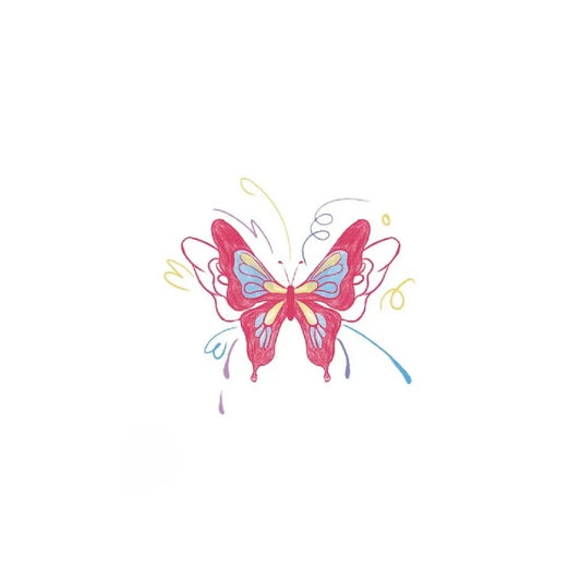 Ethereal Butterfly Tattoo