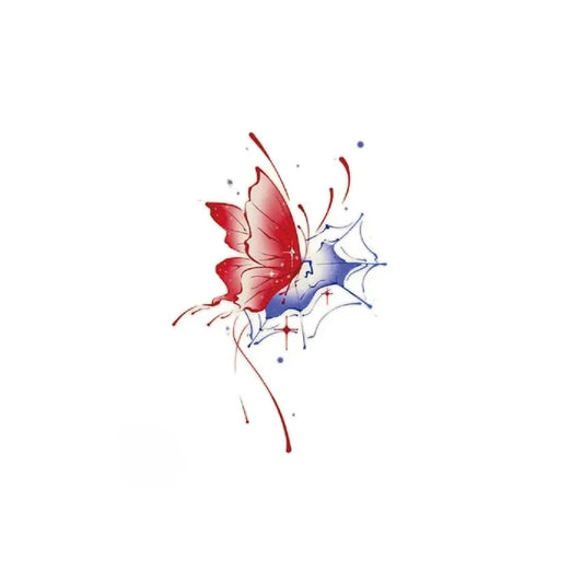 Sunlight Butterfly Tattoo
