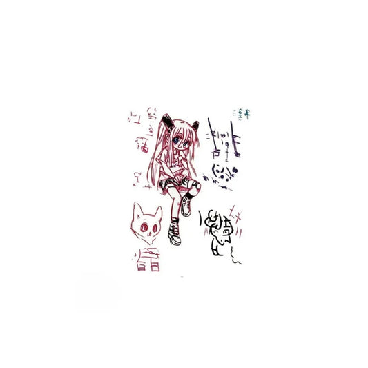 Punk Girl Tattoo