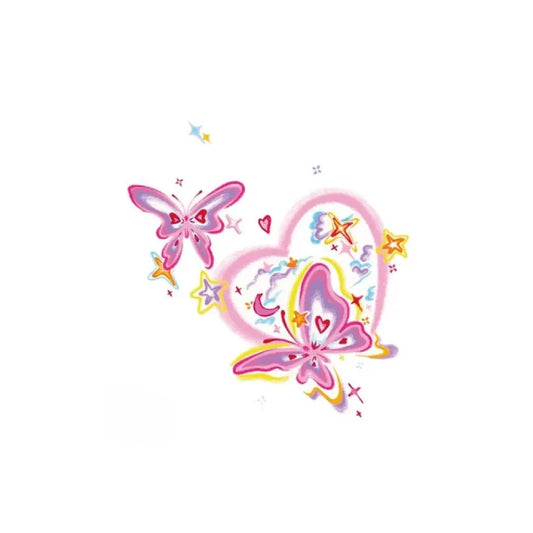 Petaline Butterfly Tattoo