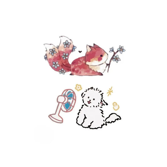 Velvet Paw Puppy Tattoo