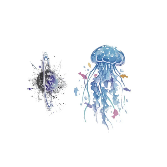 Gossamer Jellyfish Tattoo