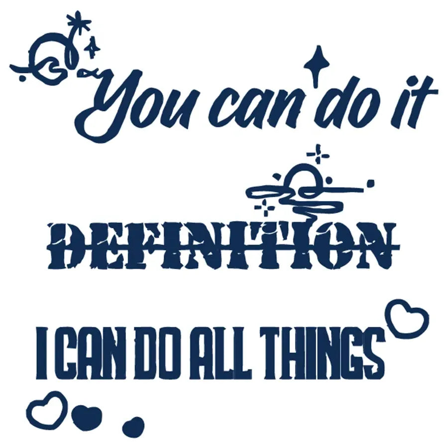 You Can Do It Tattoo
