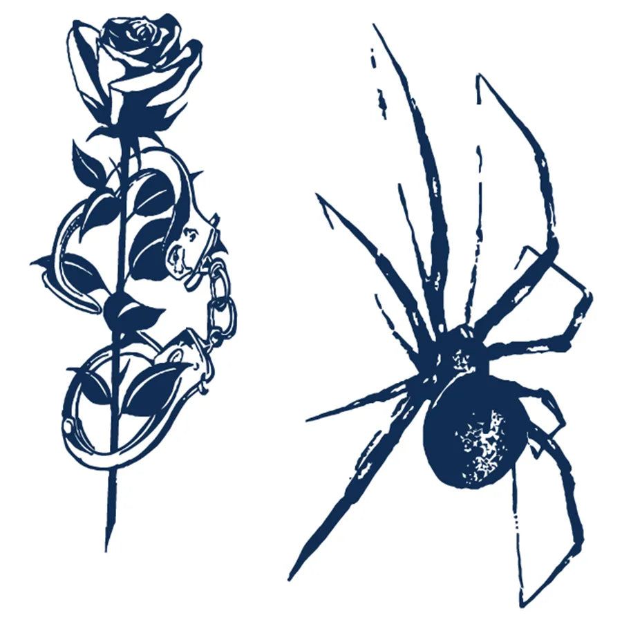 Shackled Rose Tattoo