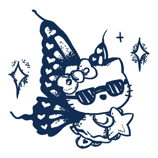 Flying Kitty Tattoo