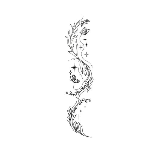 Flower Gossamer Tattoo