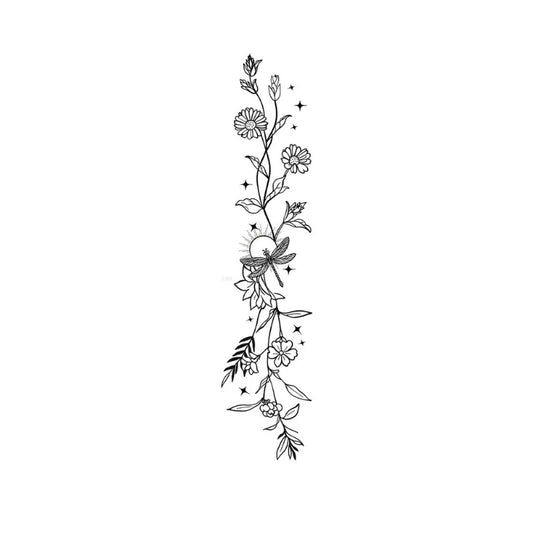 Flower Silken Tattoo