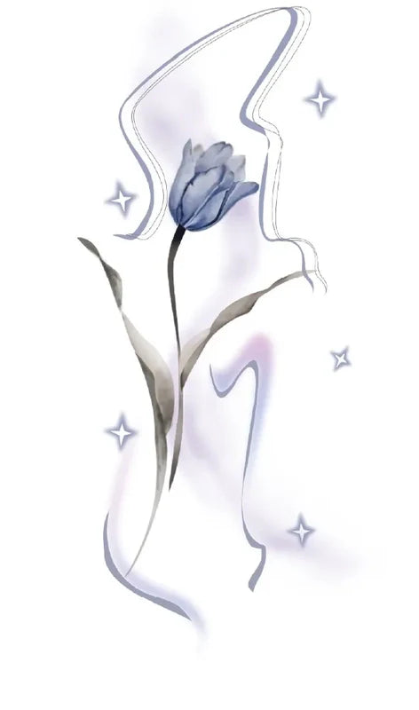 Flower Horizon Tattoo