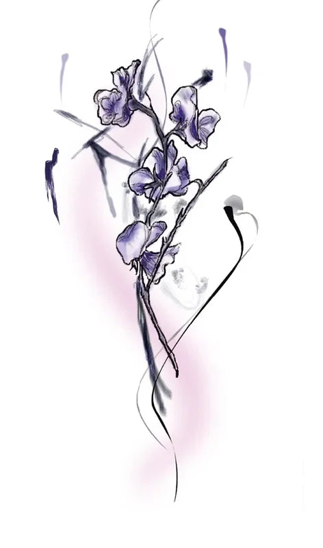 Flower Frostveil Tattoo