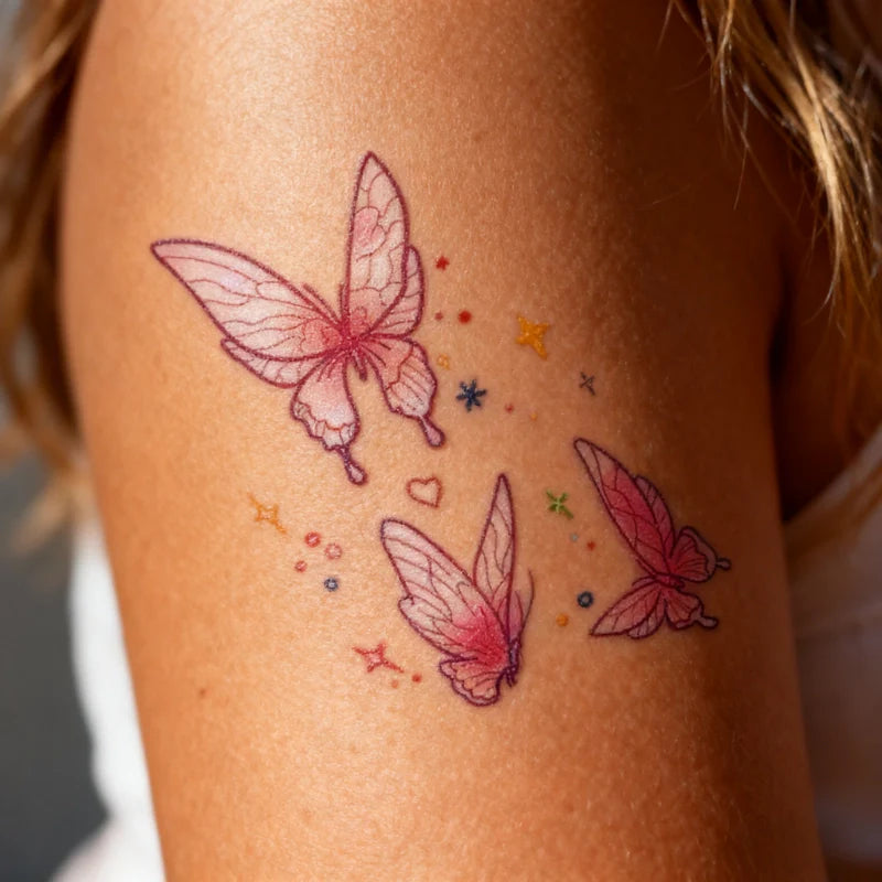 Wandering Soul Butterfly Tattoo