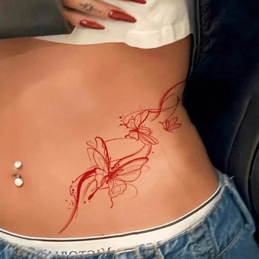 Whispering Butterfly Tattoo