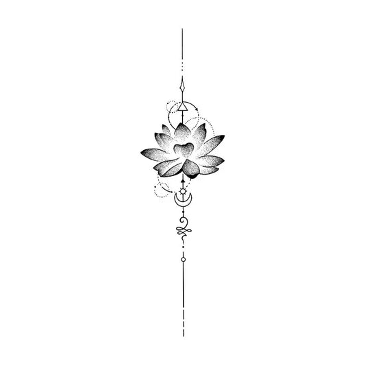 Lotus Celestial Elements Tattoo