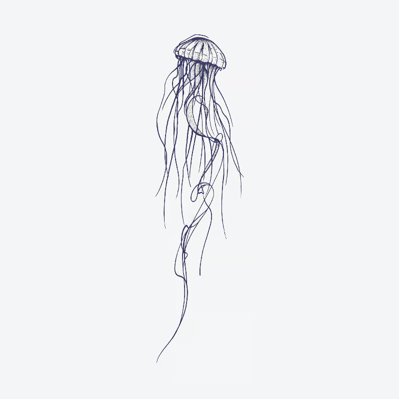 Jellyfish Elegance Tattoo
