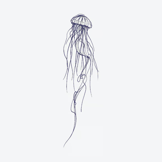 Jellyfish Elegance Tattoo